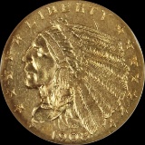 1908 $2.50 GOLD INDIAN