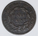 1826 HALF CENT