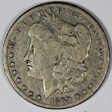 1889-CC MORGAN SILVER DOLLAR