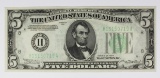 1934 $5.00 ST. LOUIS FEDERAL RESERVE NOTE