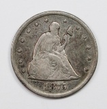 1875-CC TWENTY CENT PIECE