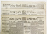 3 DIFFERENT CIVIL WAR NEWSPAPERS