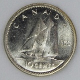 1955 CANADA DIME RARE!