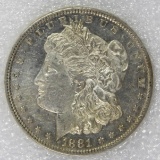 1881 MORGAN SILVER DOLLAR