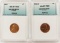 1936-D AND 1935 LINCOLN CENTS