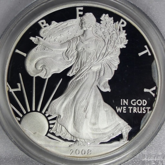 2008-W AMERICAN SILVER EAGLE