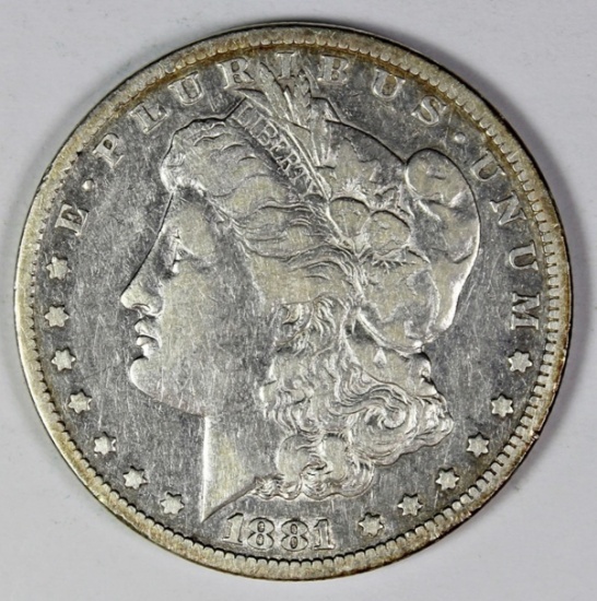 1881-CC MORGAN SILVER DOLLAR