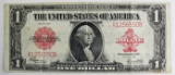 1923 DOLLAR RED SEAL U.S. NOTE