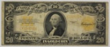 1922 $20.00 GOLD CERTIFICATE