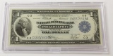 1918 $1.00 PHILADELPHIA FEDERAL RESERVE NOTE