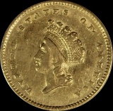 1854 $1.00 GOLD