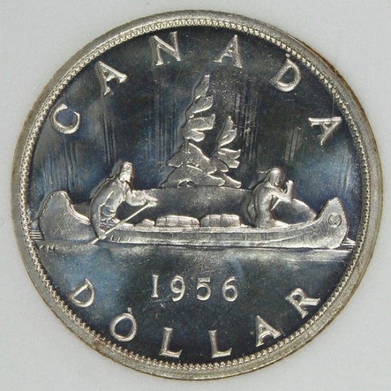1956 CANADA SILVER DOLLAR