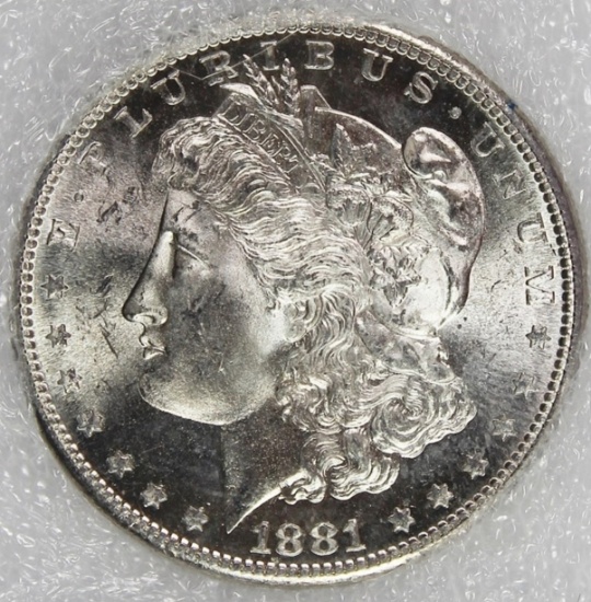 1881-S MORGAN SILVER DOLLAR