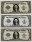 THREE 1923 $1.00 SILVER CERTIFCATES