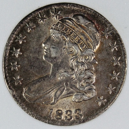 1833 BUST HALF DOLLAR