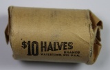 ORIGINAL ROLL OF 1964 SILVER HALF DOLLARS