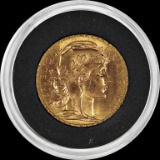 1911 FRANCE 20 FRANCS GOLD