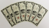 10 PCS. 1963-A $2.00 NOTES
