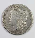 1902-S MORGAN SILVER DOLLAR