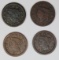 GROUP OF LARGE CENTS