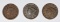1854, 1838, AND 1837 U.S. LARGE CENTS