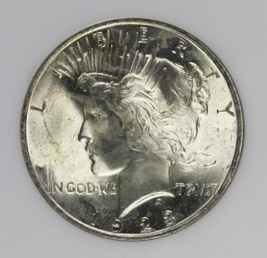 1923 PEACE SILVER DOLLAR