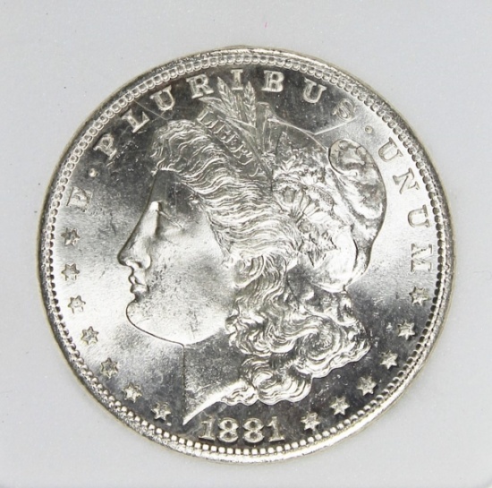 1881-S MORGAN SILVER DOLLAR