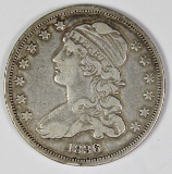 1836 BUST QUARTER