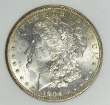 1904-O MORGAN SILVER DOLLAR