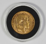 1908 BRITISH GOLD SOVEREIGN