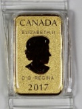 2017 1/10 OZ CANADA GOLD BAR