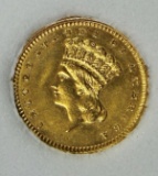 1862 GOLD DOLLAR