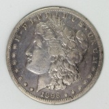 1893-S MORGAN SILVER DOLLAR