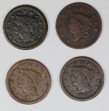 GROUP OF LARGE CENTS