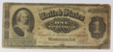 1886 $1.00 SILVER CERTIFICATE