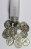 1 ROLL WASHINGTON SILVER QUARTERS