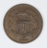 1870 TWO CENT PIECE