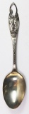 STERLING SILVER DOUBLE FIGURAL INDIAN SPOON
