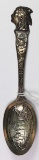 STERLING SILVER INDIAN CHIEF SOUVENIR SPOON