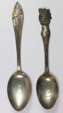 LOT OF TWO STERLING SILVER SPOONS