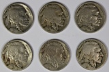 BUFFALO NICKEL LOT: