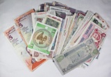 300 PCS. WORLDWIDE BANK NOTES