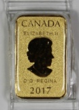 2017 CANADA 1/10 OZ .999