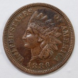 1886 TYPE 1 INDIAN CENT