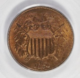 1864 TWO CENT PIECE