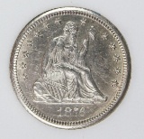 1876-CC SEATED QUARTER