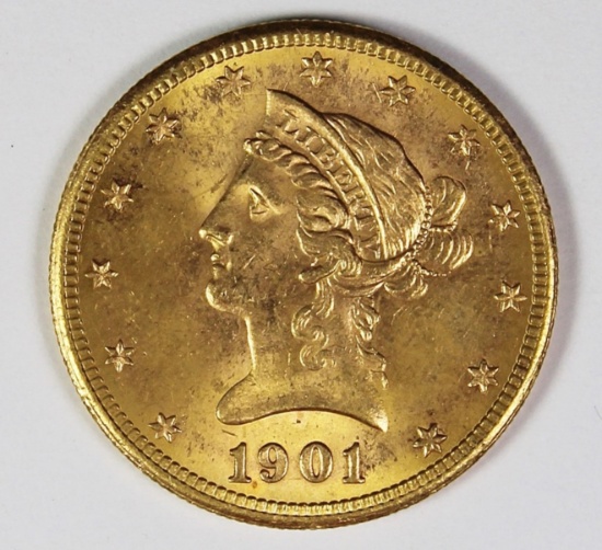 1901-S $10 LIBERTY GOLD