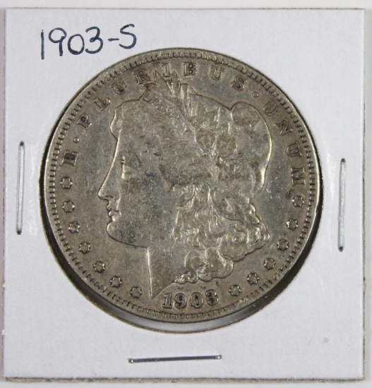 1903-S MORGAN SILVER DOLLAR