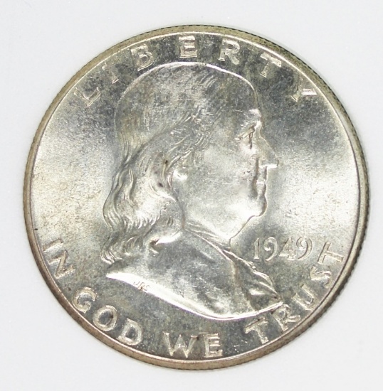 1949 FRANKLIN HALF DOLLAR