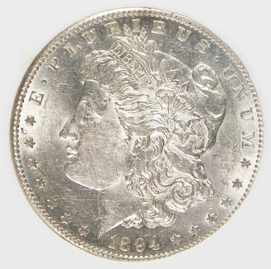 1894-S MORGAN SILVER DOLLAR